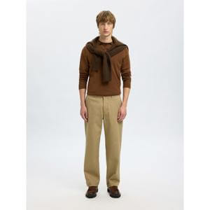Selected Harry Twill Loose Fit Trousers